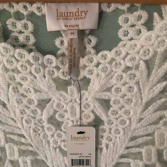 Laundry By Shelli Segal White Lace top - Picture 3 of 7